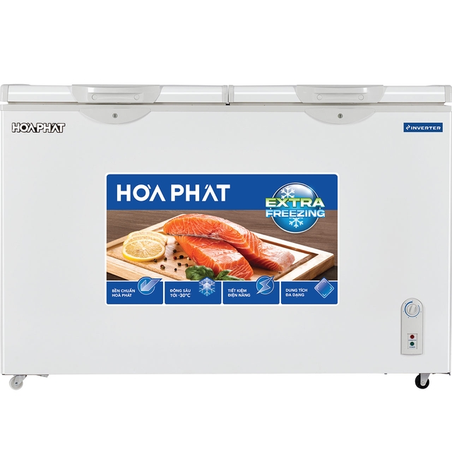 Khám phá tủ đông Hòa Phát 1 ngăn đông Inverter 352 lít HPF AD8352