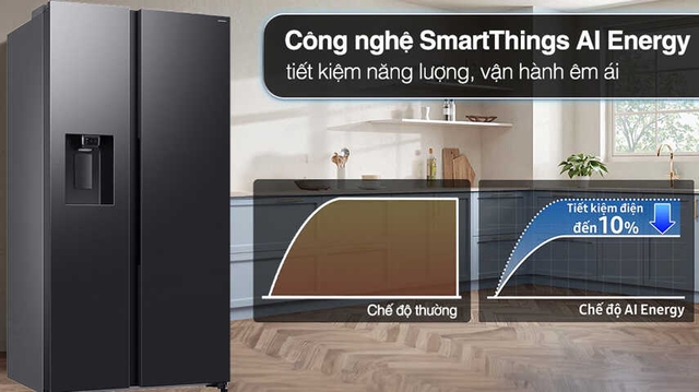 Tủ lạnh Samsung RS70F65K2FSV mang lại những tiện ích vượt bậc