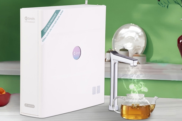 Đánh giá chi tiết máy lọc nước AO Smith âm tủ ROSS™ LUX-AOU800HOT