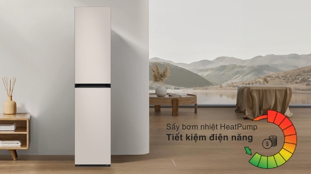 Xu hướng sống hiện đại với tủ chăm sóc quần áo Samsung DF18CB8600ERSV