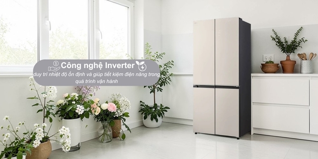 Những lý do khiến bạn nên chọn tủ lạnh LG F51EG 4 cánh