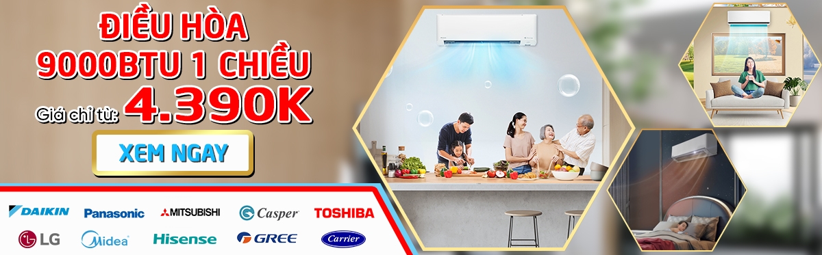 Phân phối Điều hòa chính hãng giá rẻ