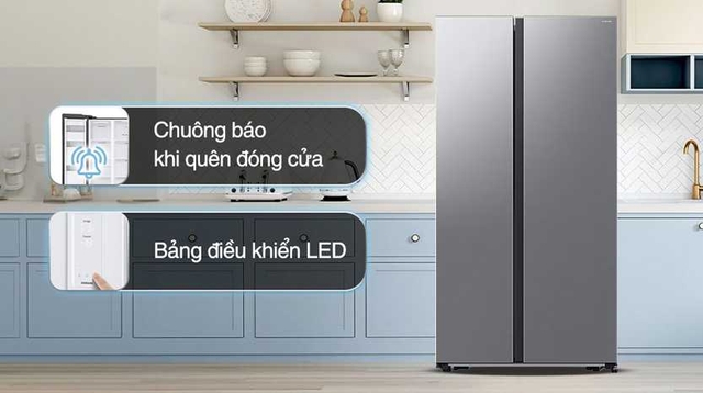 Tính năng đáng chú ý có ở tủ lạnh Samsung RS57DG400EM9SV 583 lít