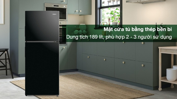 Tủ Lạnh Aqua Inverter AQR-T220FA(FB) Giải Pháp Bảo Quản Thực Phẩm Tiết Kiệm Cho Gia Đình Nhỏ