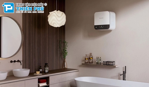 Bình nóng lạnh Ariston AN3 30 LUX VN 30 lít phù hợp với gia đình mấy thành viên?